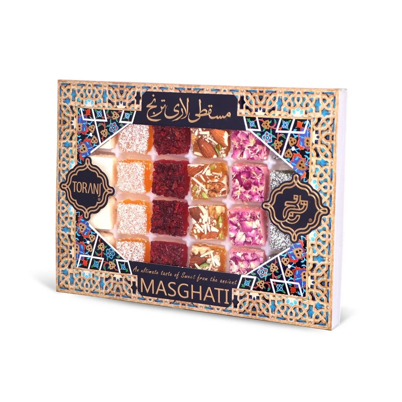 مسقطی کادویی طرح ترنج ترکیبی ترنج لارستان - 505 گرم